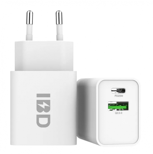 Зарядное устройство IBD 20W 3A USB Type-C