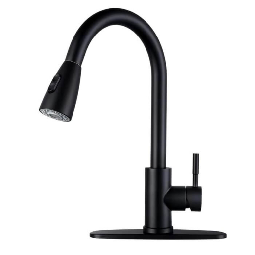 Kitchen faucet Kraft KF557 with pull-out spray