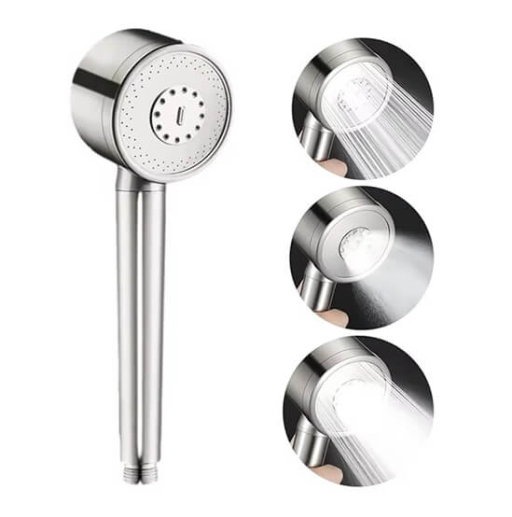 Turbo shower head Thor's Hammer Shower stainless steel 3 modes