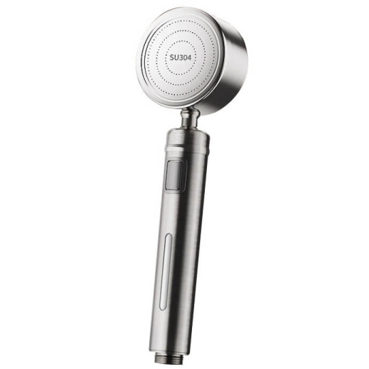 Турбо лейка для душа c фильтром Womyki нержавеющая сталь