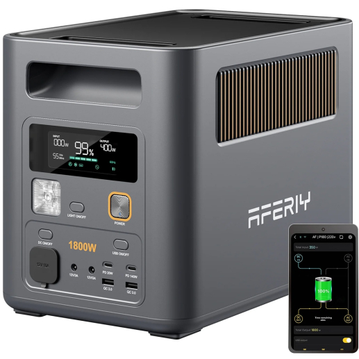 Модульна зарядна станція AFERIY AF-P180 Pro 1800W 1024Wh